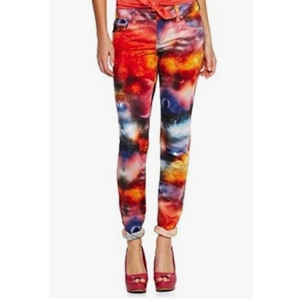L’Amour Nanette Lepore galaxy denim leggings